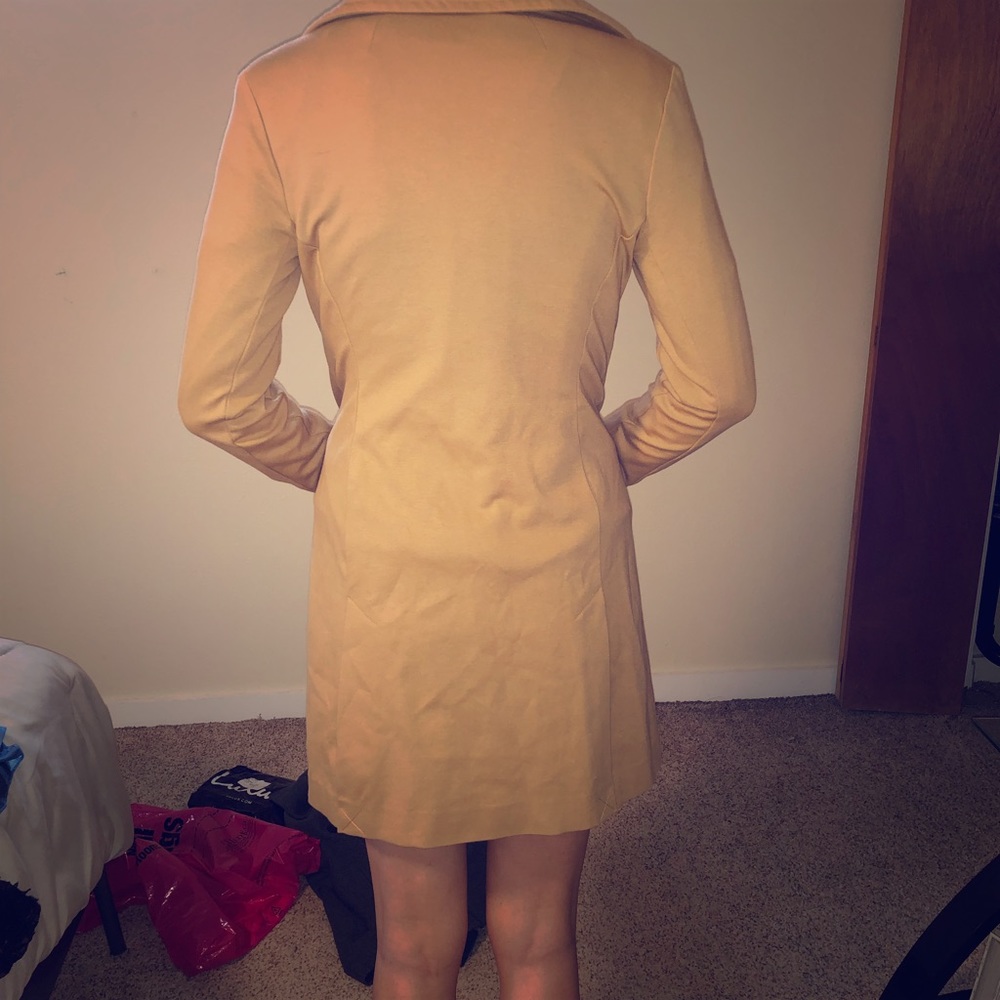 Tan pea coat